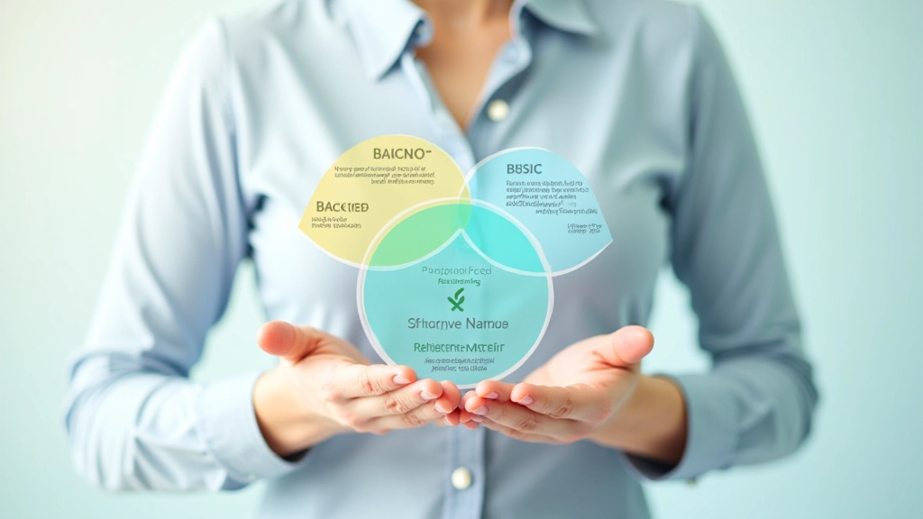 Darstellung von drei Altersvorsorgeoptionen mit Pfeilen, die zeigen, wie Fondssparplan und Versicherung sich ergänzen