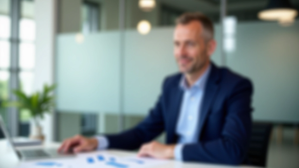 Professionelle Finanzberatung für Riester-Rente Sparer, modernes Büro mit Finanzberater, helles Tageslicht, hochwertige Fotografie